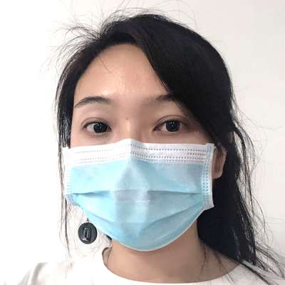 FFP2 Melt-blown Nonwoven Fabric with 3 Layers Disposal Face Mask