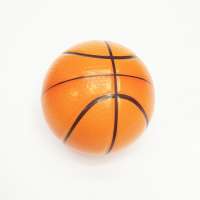 PU Foam Rubber Ball Toy basketball Hand Wrist Exercise Stress Relief Squeeze Soft Colorful Foam Ball