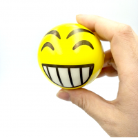 Children toy Customized logo squeeze emoji PU stress ball antistress ball PU foam ball